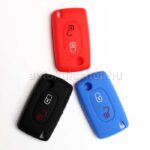 Citroen, Fiat, Peugeot szilikon védőtok 2 gombos